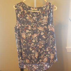 V neck tank top